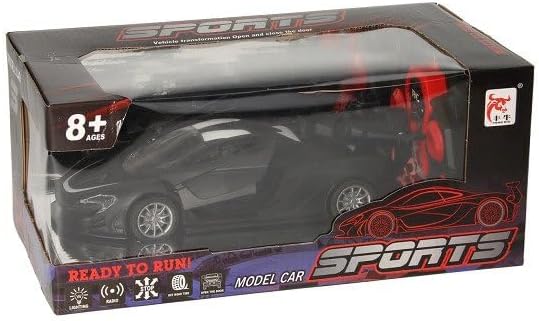 RC Sportwagen met Stoomfunctie Zwart