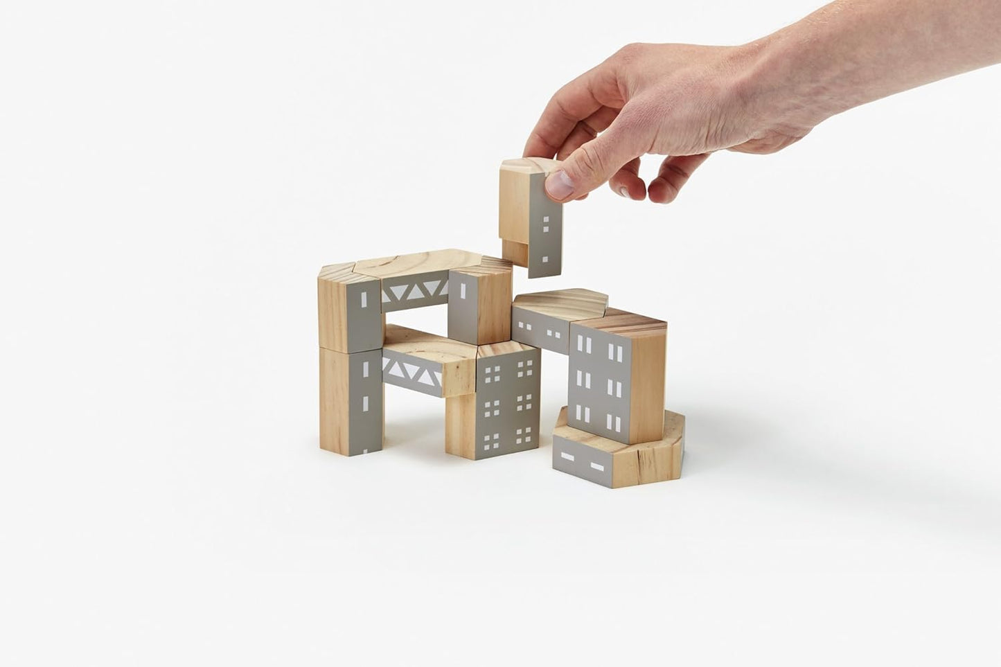 Areaware Wood Building Blocks Blockitecture Brutalism