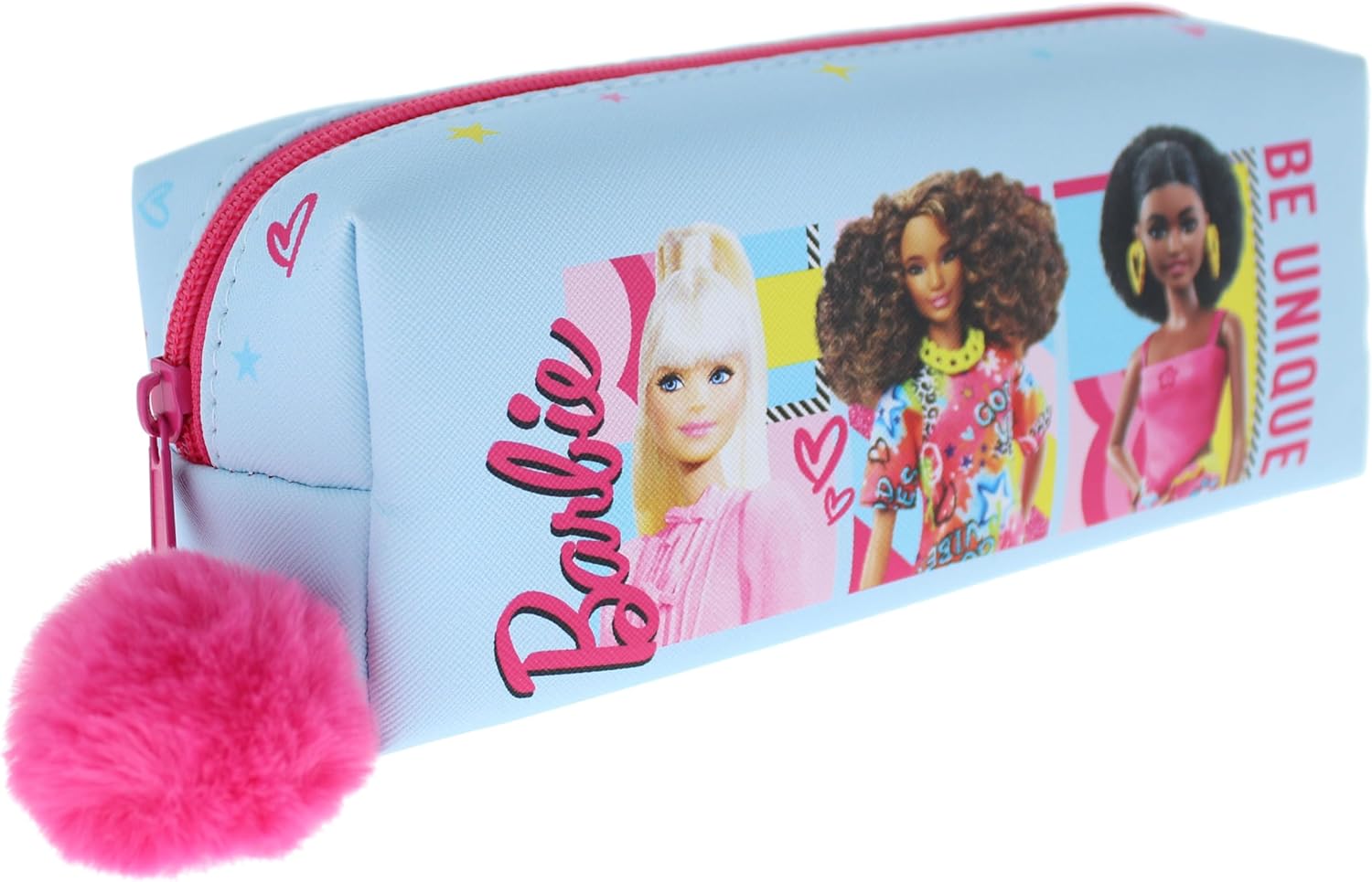 Blueprint Collections Barbie Federmäppchen | Schultasche | Stifthalter | Stifteetui | Schulbedarf | Barbie Schreibwaren, mehrfarbig, Klassisch