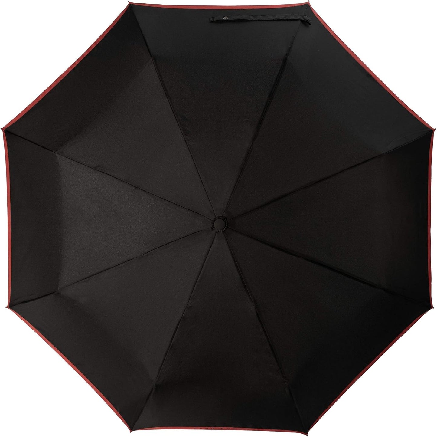 Hugo BOSS Gear Red Pocket Umbrella - Ultra Lightweight and Extra Strong with Rust and Scratch Protection