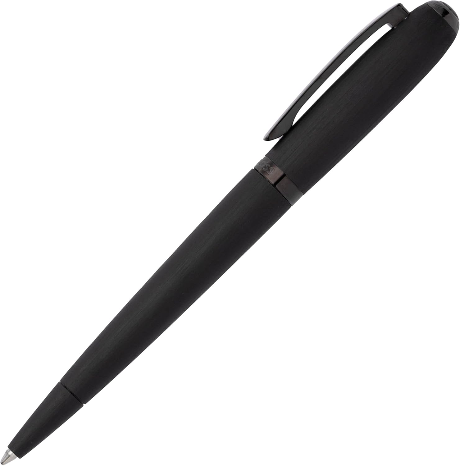 Hugo Boss Contour Ballpoint Pen Brushed Black