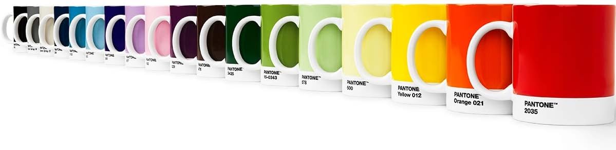 Pantone Porcelain Mugs 375 ml, Porcelain, Brown 2322, 8.4 x 8.4 x 12.1 cm , 101030476