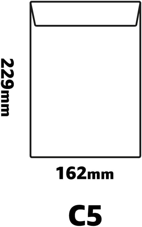 Basildon Bond Envelopes C5 White wrapped Pk50
