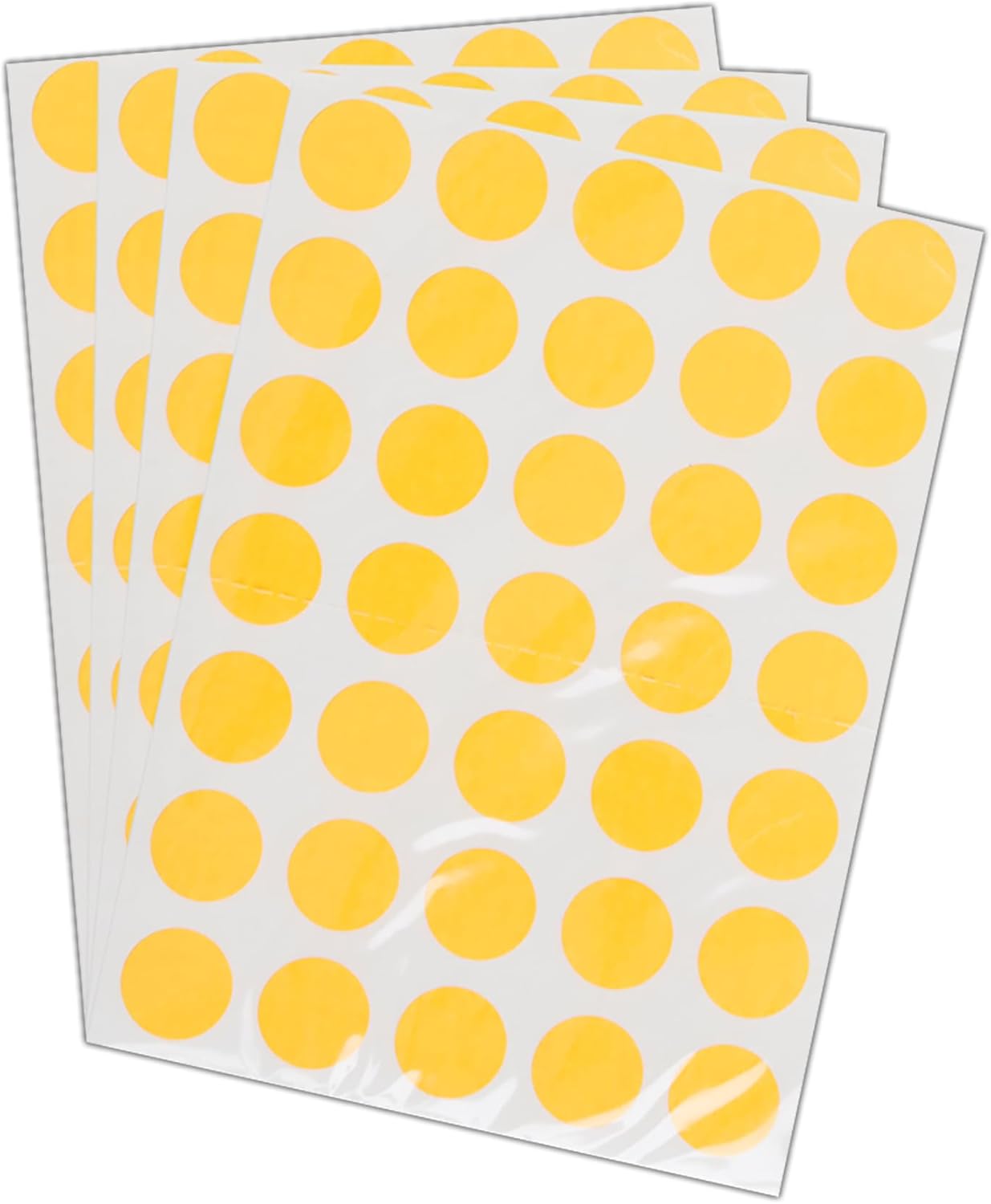 Blick Labels, Fluorescent Orange, Self Adhesive Stickers, Coloured Dot, Circles, 13mm, 140 Labels, for Home, Office, Family, School, Holiday Calendar Organising, Planner, Rewards Chart, Colour Coding