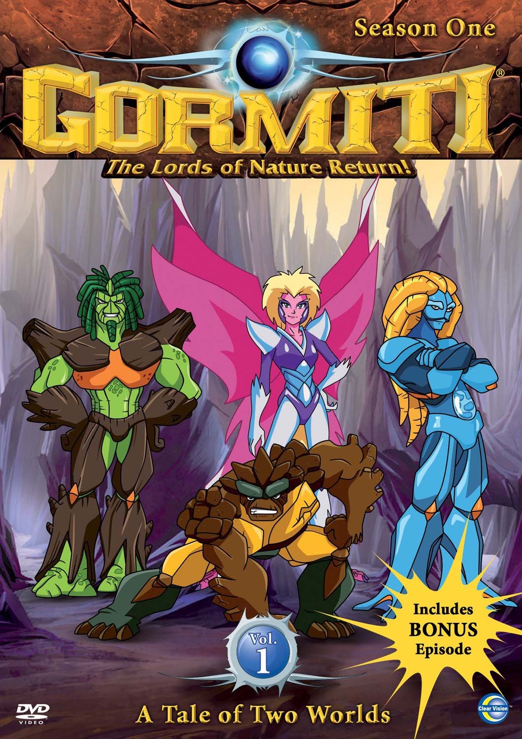 Gormiti Season 1 Volume 1: A Tale of Two Worlds