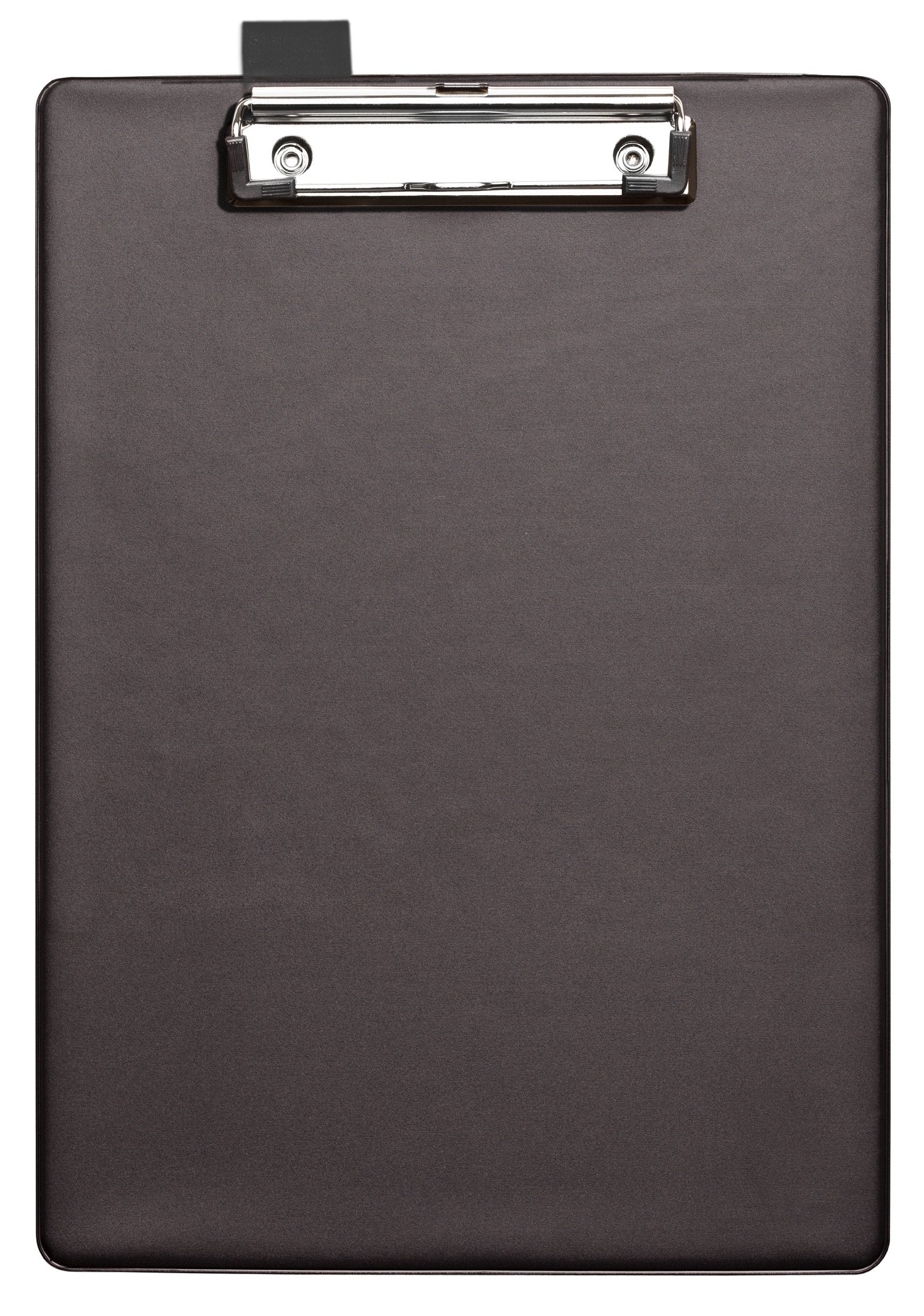 SECO,1 Pack,570A-PVC-BK A4+ PVC Covered Clipboard with Heavy Duty Clip - Black