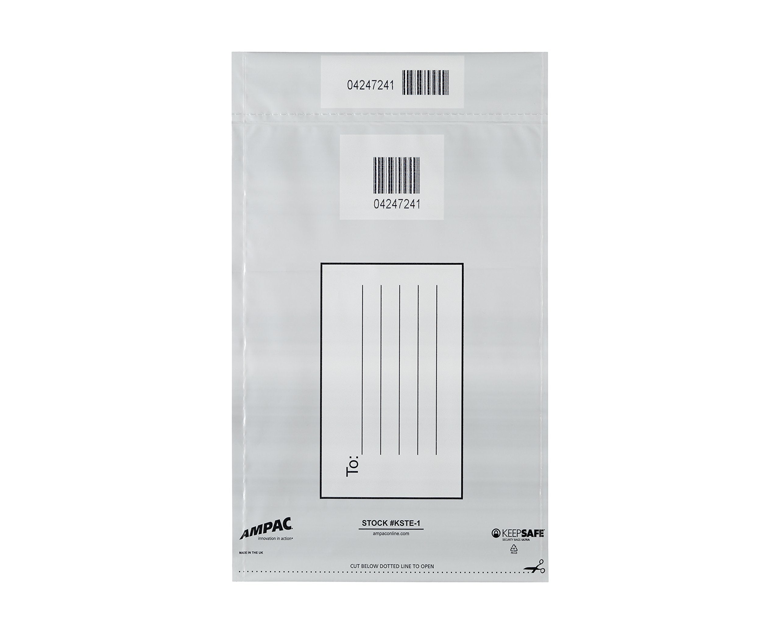 Ampac C5 Envelope 165 x 260 mm Tamper Evident Security Opaque (Pack of 20