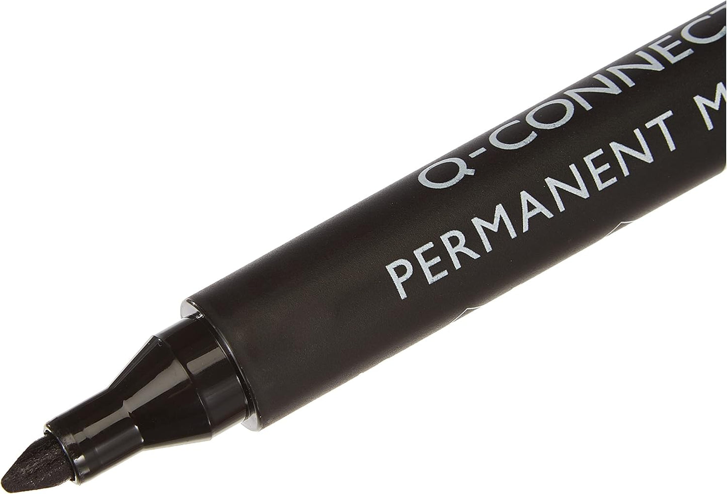 Q-Connect Permanent Marker Chisel 3-5mm (line) Black/Writing And Correction Products/Type-ścięty/Kind-Classic/Colour-Black/Length Of The Writing Lines (m)-300 / Thickness Line (mm)-05-III