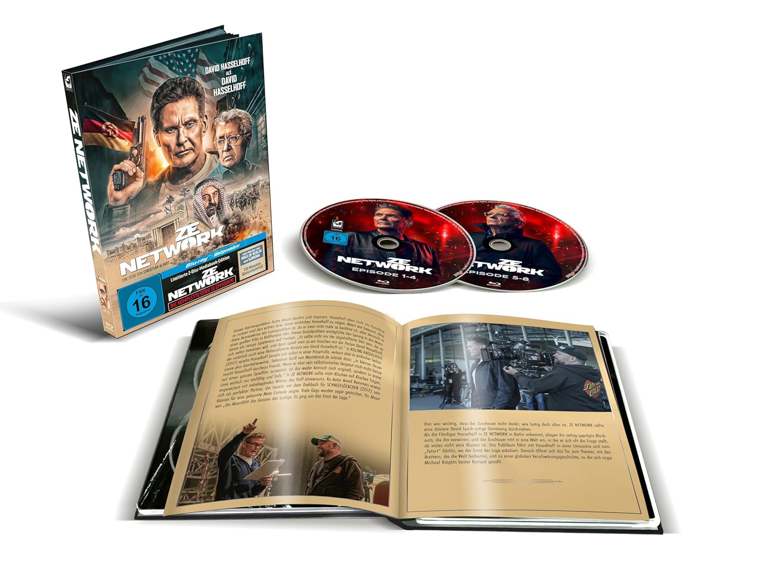 ALVART, CHRISTIAN - ZE NETWORK - DAVID HASSELHOFF ALS DAVID HASSELHOFF - MEDIABOOK B