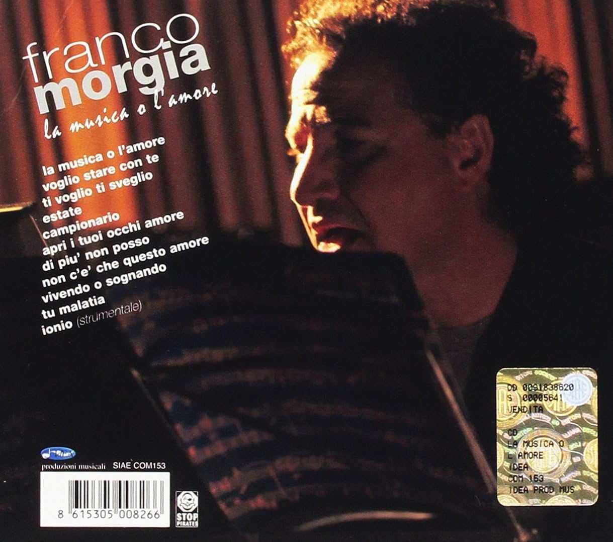 Franco Morgia - La Musica E L`Amore