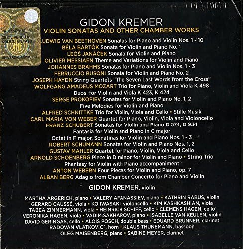 Violin Sonatas And Other C