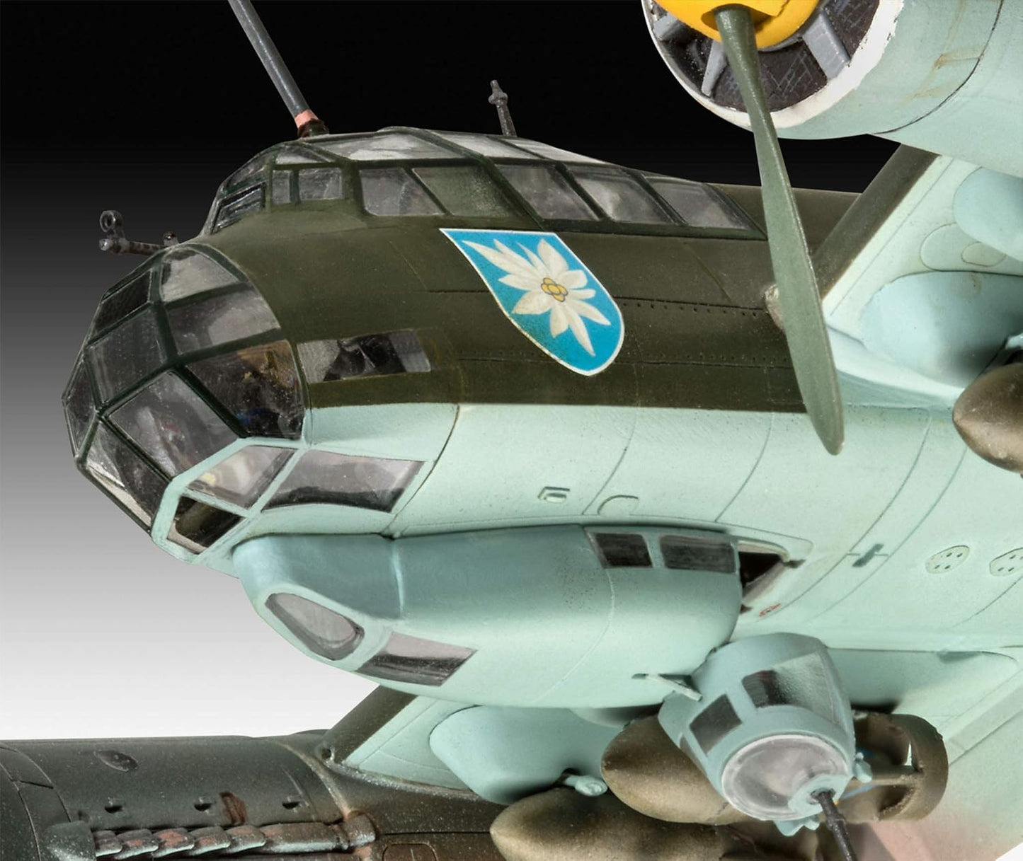 Revell Model Set 64972 Junkers Ju88 A-1 "Battle of Britain 1:72 Scale Unbuilt/Unpainted Plastic Model Kit with Accessories
