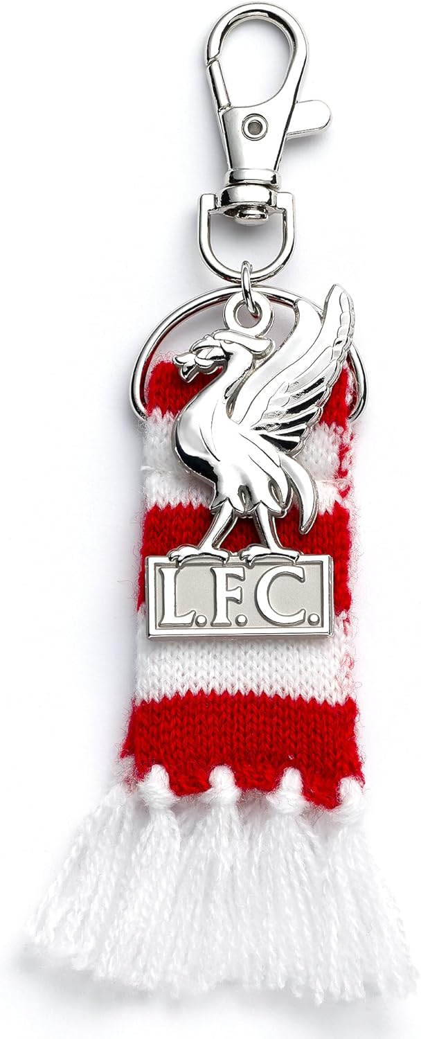 The Carat Shop Liverpool Football Club Red Scarf Liver bird Backpack Hanger