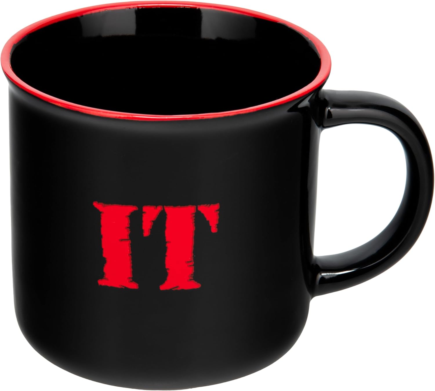 Paladone Pennywise TV Screen Heat Change Mug, 350ml Officially Licensed IT The Movie Ceramic Coffee Cup for Tea & Hot Chocolate, Gift for Horror Film Fans