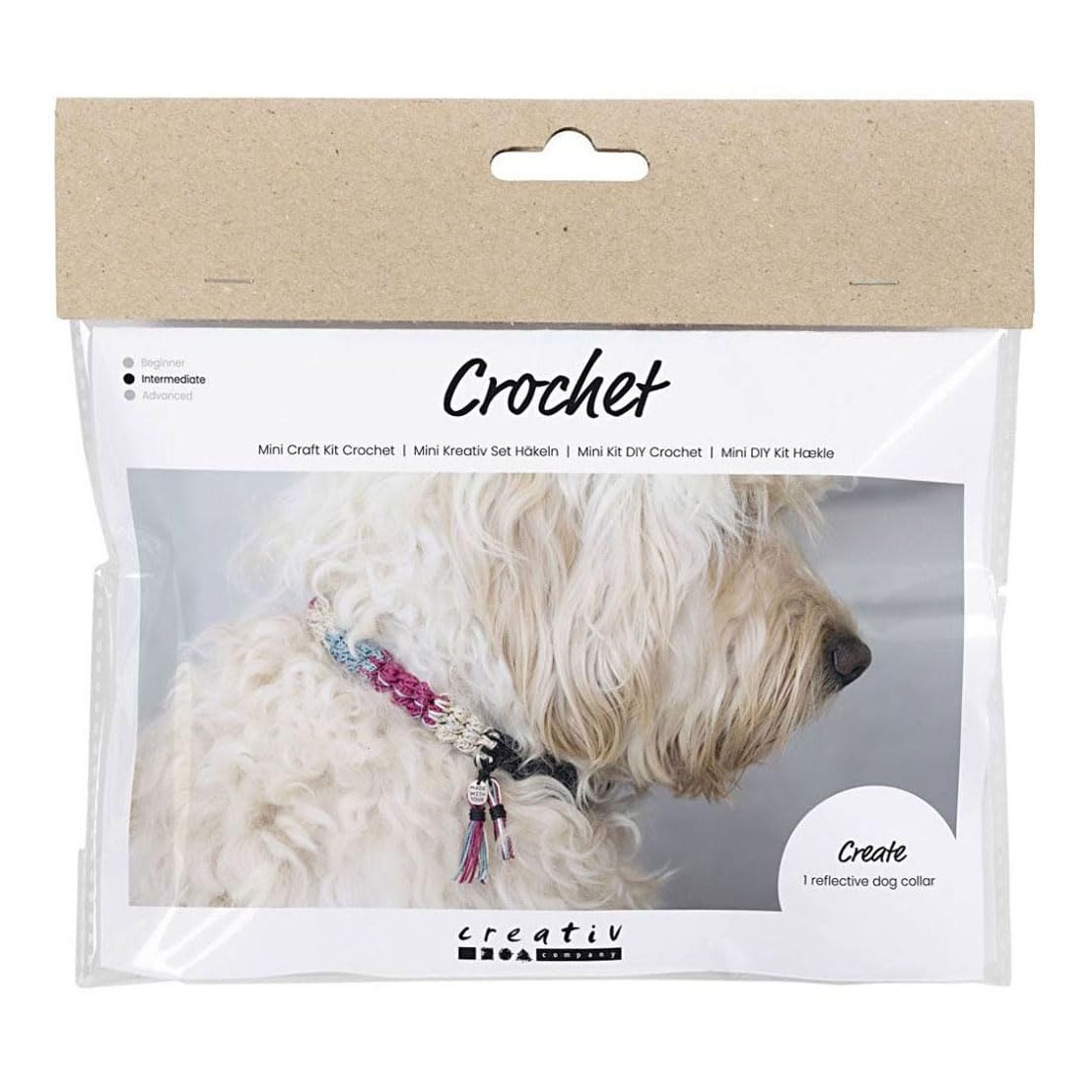 Creativ Company - Mini Hobbyset Haken Hondenhalsband