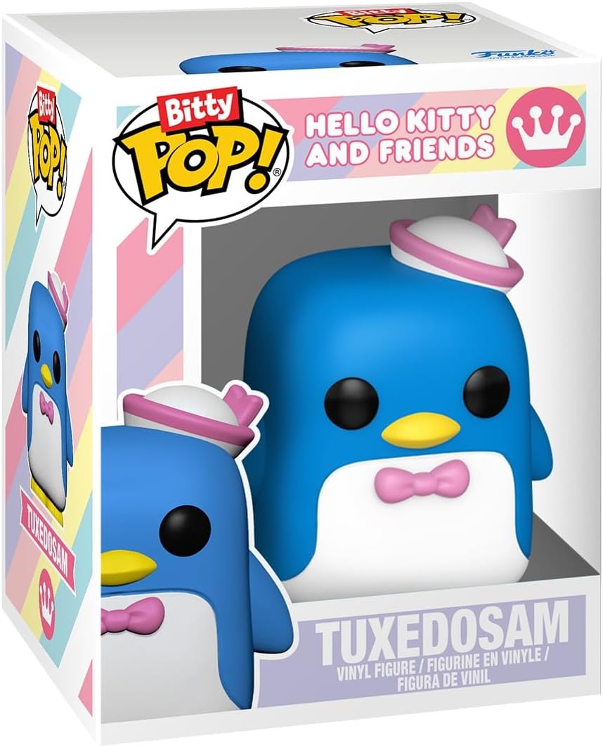 Funko Bitty Pop! Hello Kitty - Kuromi - 4 Pack - 1/6 Odds for Rare Chase Variant and A Surprise Mystery Mini Figure - 0.9 Inch (2.2 Cm) - Collectable - Gift Idea - Party Bags Stocking