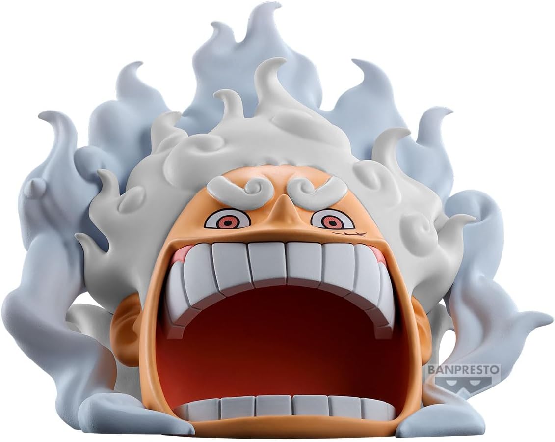 Banpresto Monkey D. Luffy Gear5 One Piece FL Vol 3 Action Figure, 4 Inch, BP28840P Multicolor, Collectible Figure, Optimal for Anime Fans
