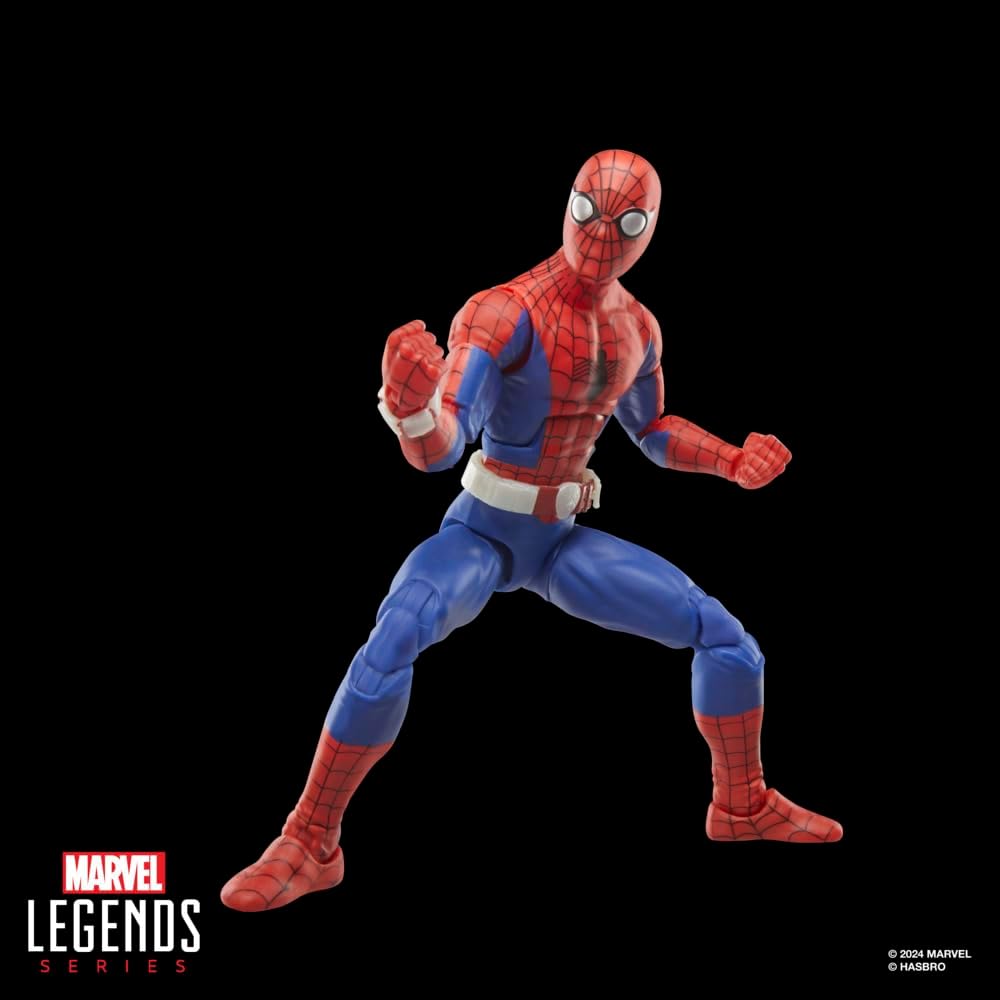 Marvel Legends Series Spider-Man '77 Classic Collectible Figure Inspired by the 6 Inch Movie