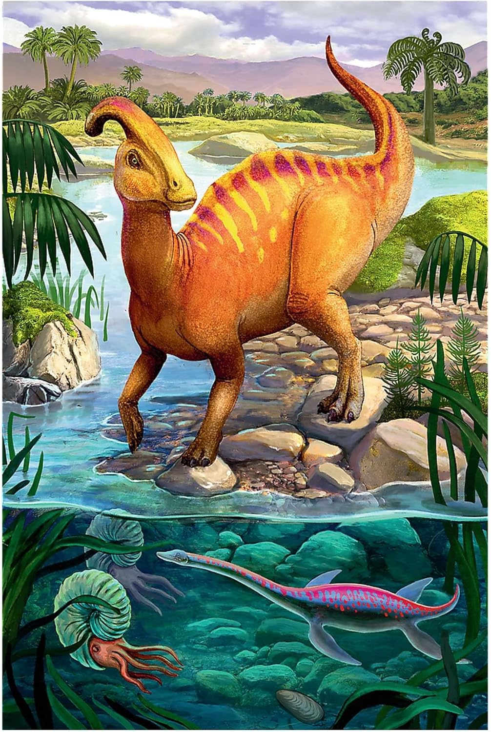 Mini Puzzel Amazing Dino 54st.