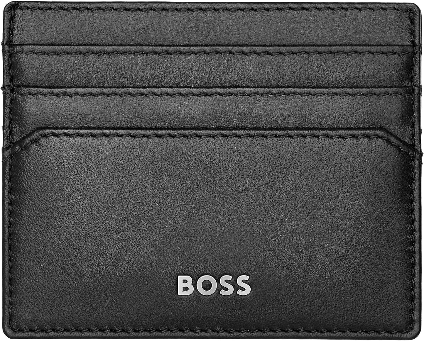 BOSS HUGO Classic Smooth Card Holder Black