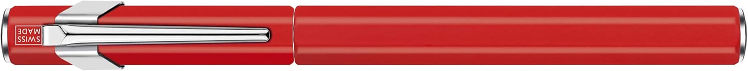 Caran d'Ache 849 Metal Fountain Pen Matt Red B