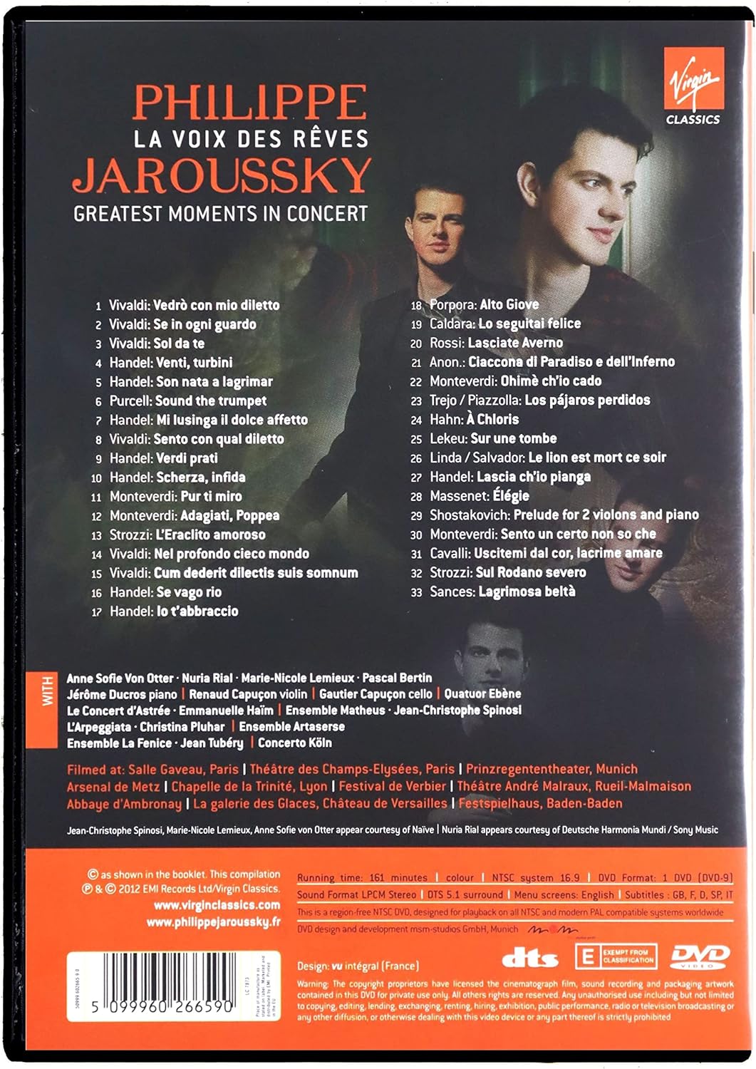 La Voix des Rêves: Greatest moments in concert
