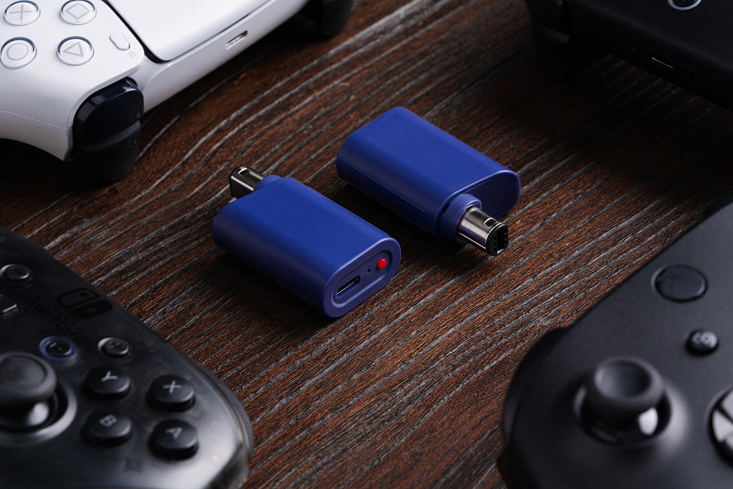 8BitDo Bluetooth Retro Receiver for NGC, Wii and Windows, Compatible with Xbox Series Controller, Xbox One Bluetooth Controller, Switch Pro and PS5/PS4 Controller