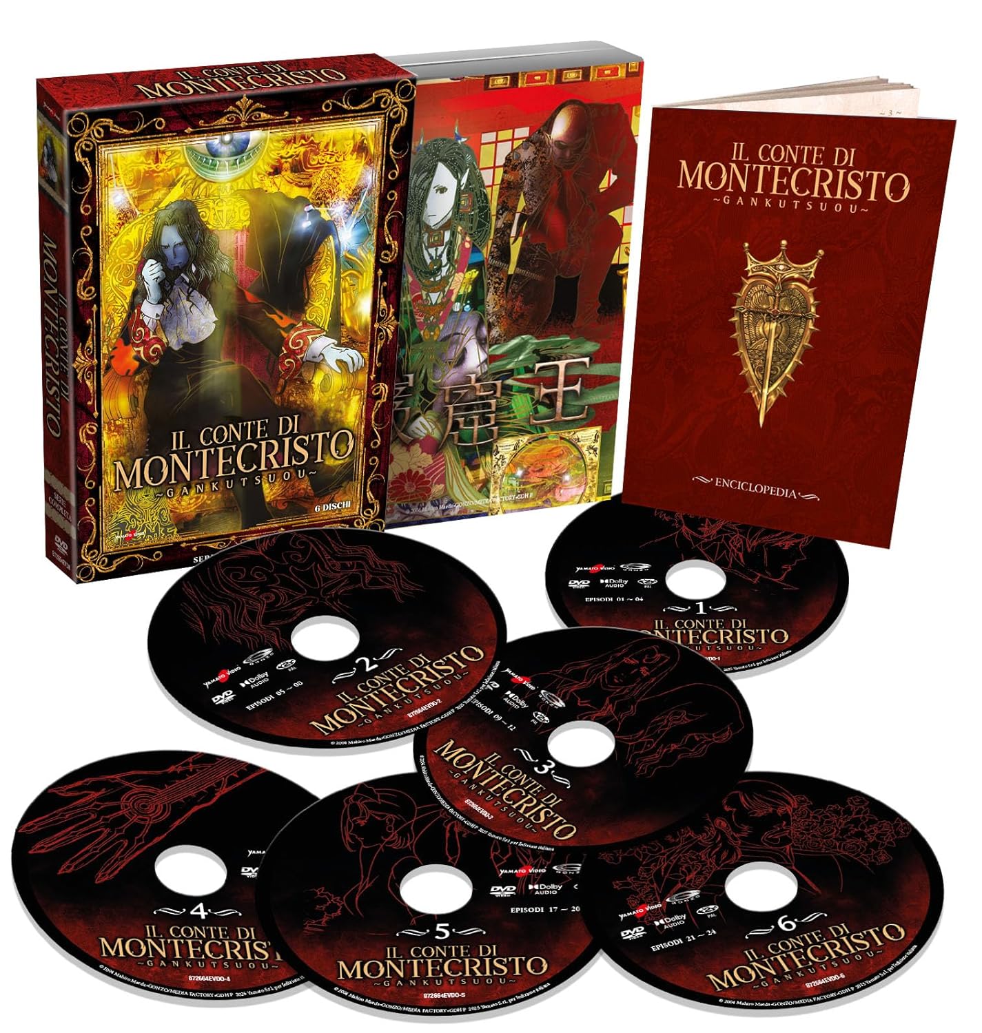 Il Conte Di Montecristo - Anime - (6 Dvd