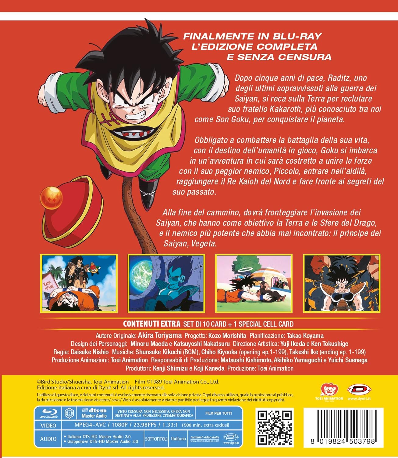 Dragon Ball Z BOX #01 Eps.01~20