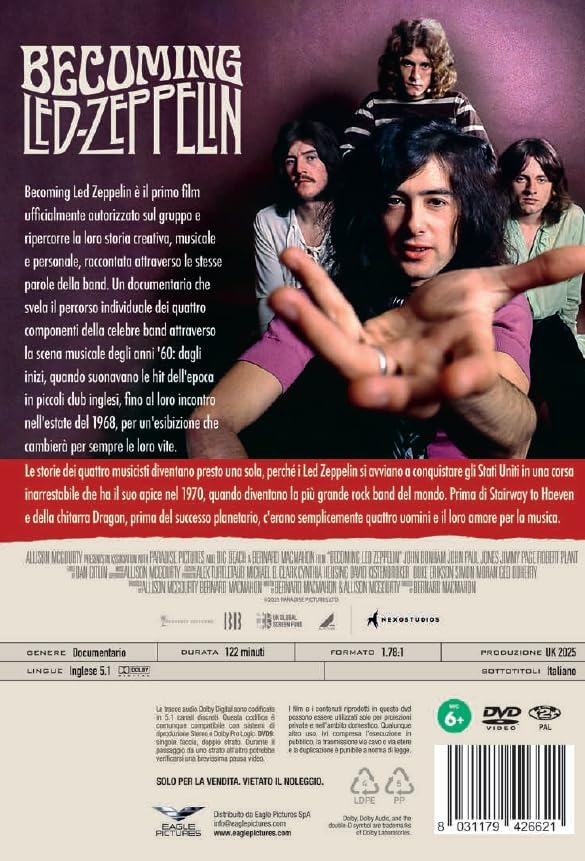 Dvd Becoming Led Zeppelin