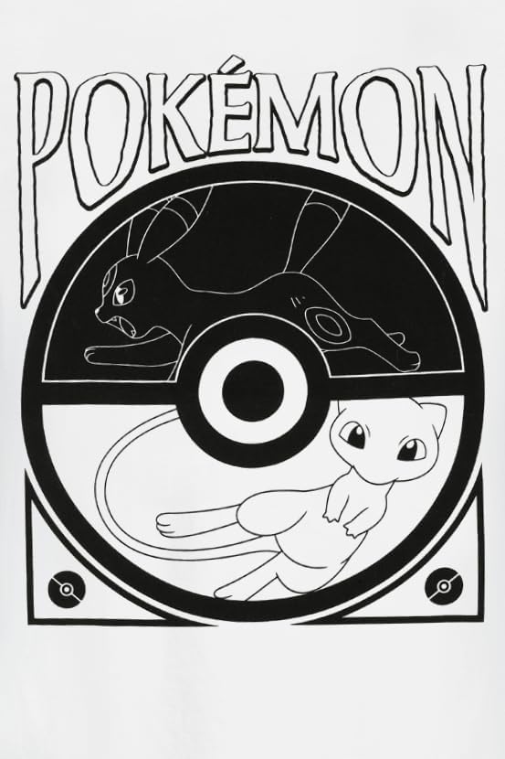 Pokémon Pokéball Balance Männer T-Shirt weiß Fan-Merch, Gaming