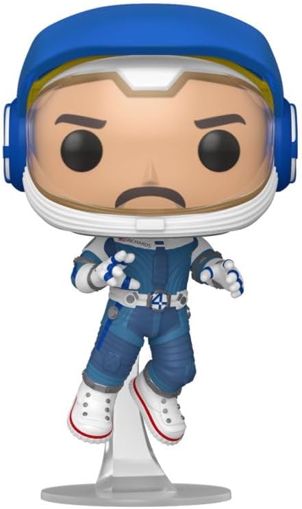 Funko Pop! Marvel Funko Pop Fantastic Four Mr Fantastic Astronaut Ver. Figure, Goods, Cute Deformed Figure