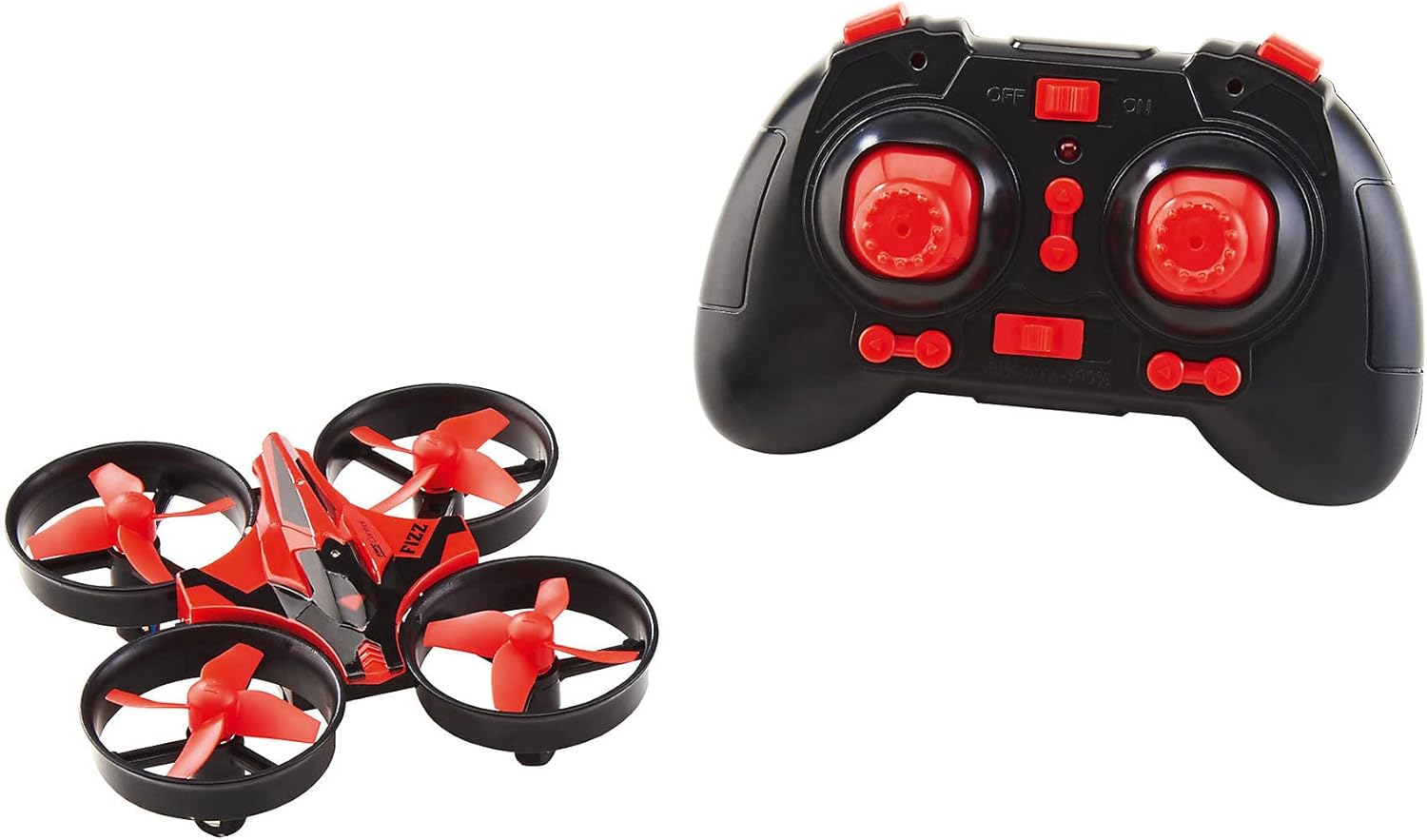 Revell Control 23823 Remote Control Mini Quadcopter "Fizz" With Precise 2.4 GHz Control,3 Speeds, Flip Mode,LED Lights, Headless Mode, Easy To Fly, 8.5cm in length
