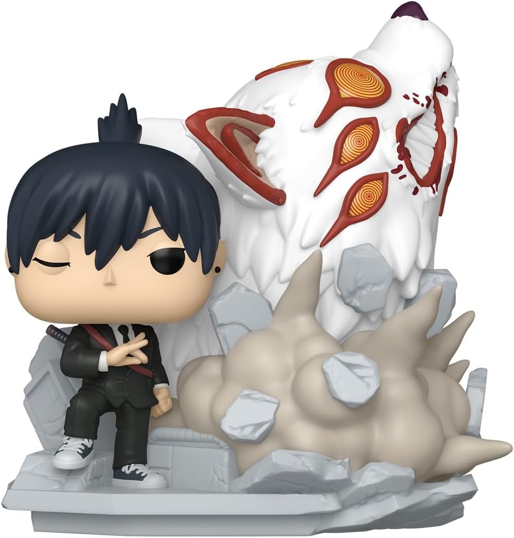 Funko Pop! Moment: Chainsaw Man - AKI Hayakawa - (Fox Devil) - Vinyl-Sammelfigur - Geschenkidee - Offizielle Handelswaren - Spielzeug Für Kinder und Erwachsene - Anime Fans - Modellfigur Für Sammler