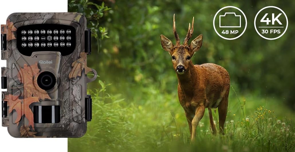 Rollei - Wildlife Camera Hd-30 - 4K - Camouflage