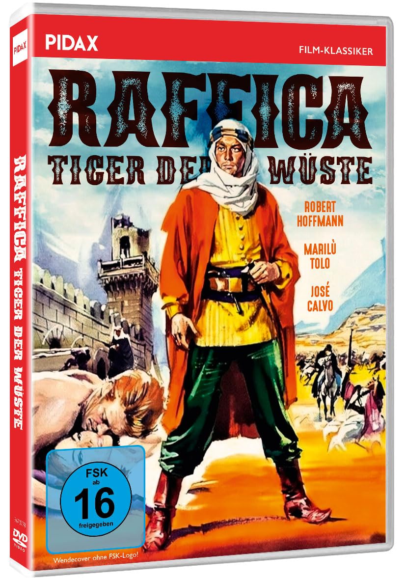 Raffica – Tiger der Wüste / Exotischer Abenteuerfilm mit Starbesetzung (Pidax Film-Klassiker