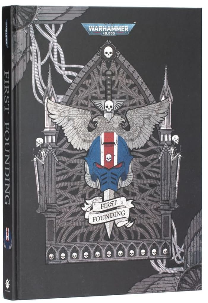 Games Workshop - Black Library - Warhammer 40,000 - The First Founding - Art and Background (2025 Edition) (Hardback