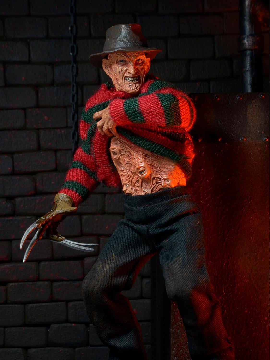 NECA 8-Inch Nightmare on Elm Street Dream Warriors Freddy Clothed Figure