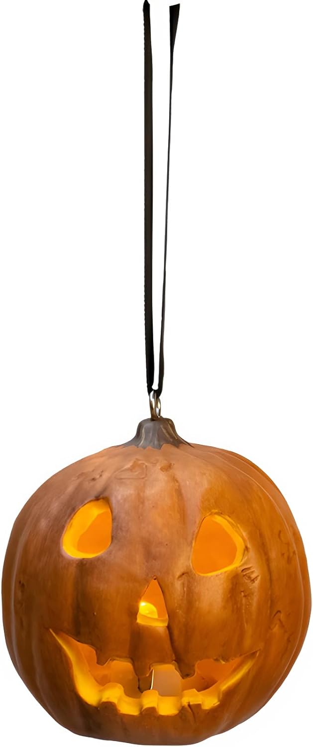Trick Or Treat Studios Holiday Horrors Halloween 1978 Pumpkin Light Up Ornament