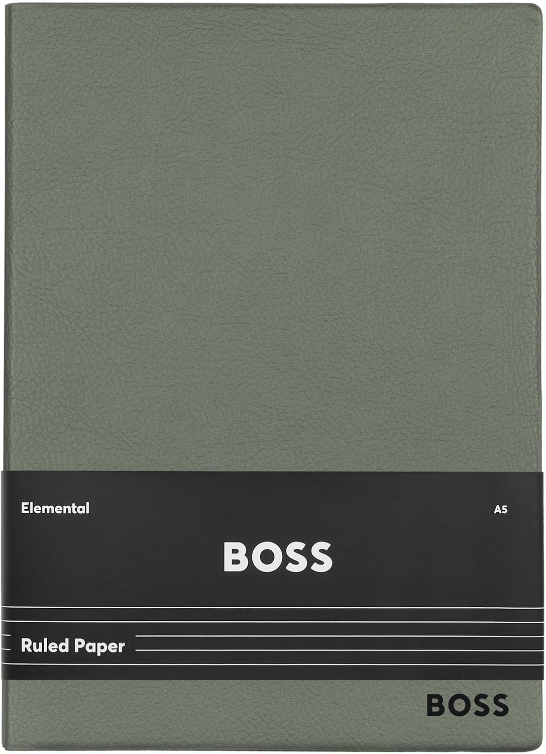 Hugo Boss Notebook A5 Essential Storyline Khaki Lined