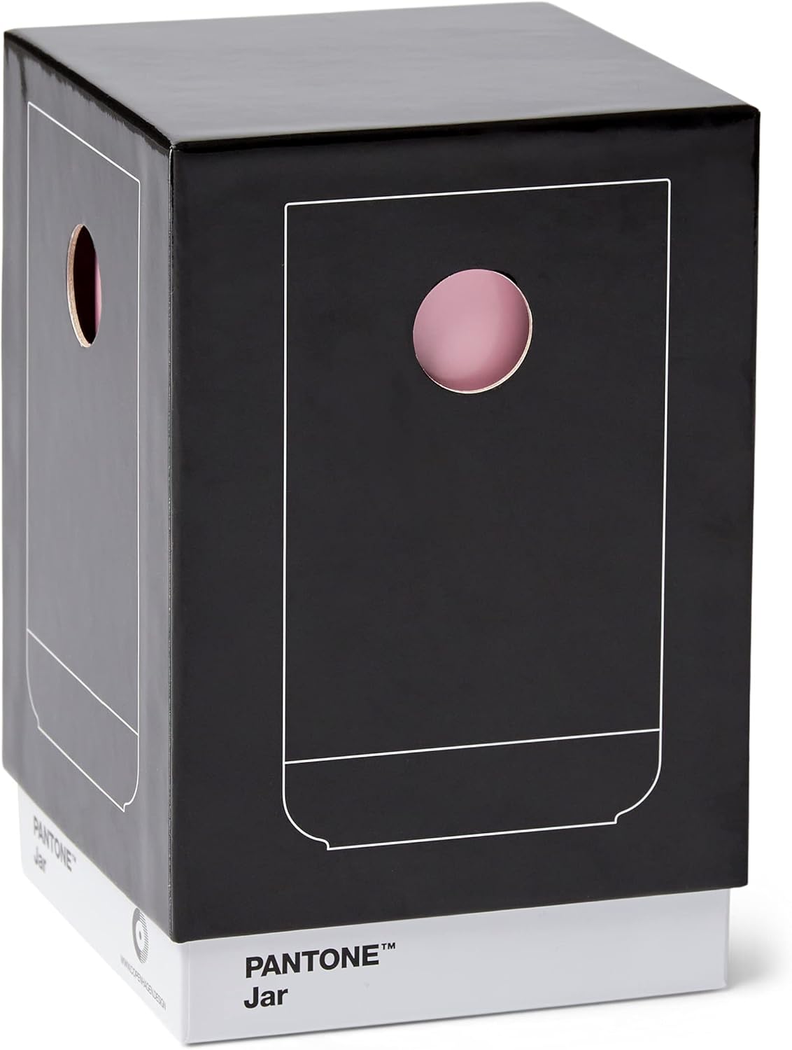 Pantone Jar Container + Giftbox - Light Pink 182 C