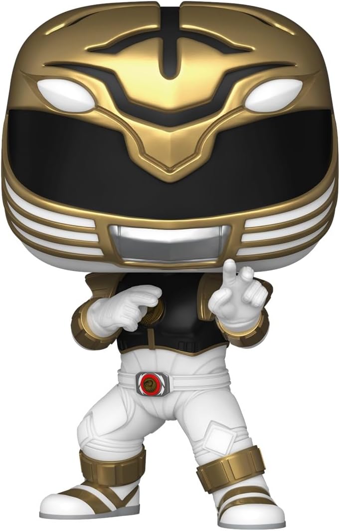 Funko Pop! Movies: Mighty Morphin Power Rangers Movie - White Ranger - Collectable Vinyl Figure - Gift Idea - Official Merchandise - Toys for Kids & Adults - Movies Fans - Model Figure for Collectors