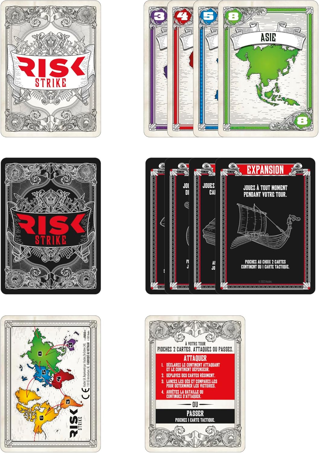 Jeu de stratégie Hasbro Gaming Risk Strike