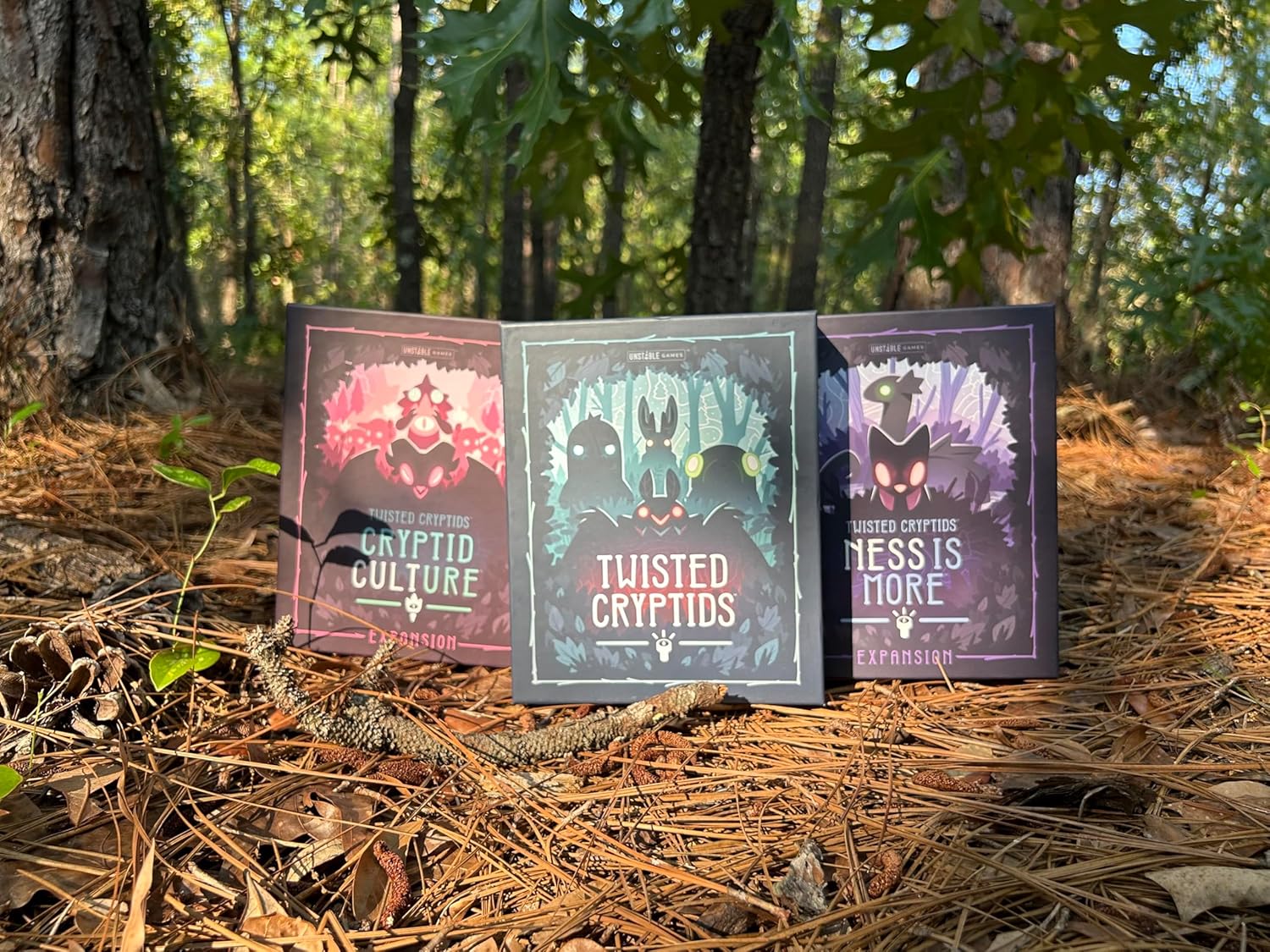 Unstable Unicorns - Twisted Cryptids - Board Game - Ages 10 Plus - 2-4 Players - 60 Minutes Playing Time
