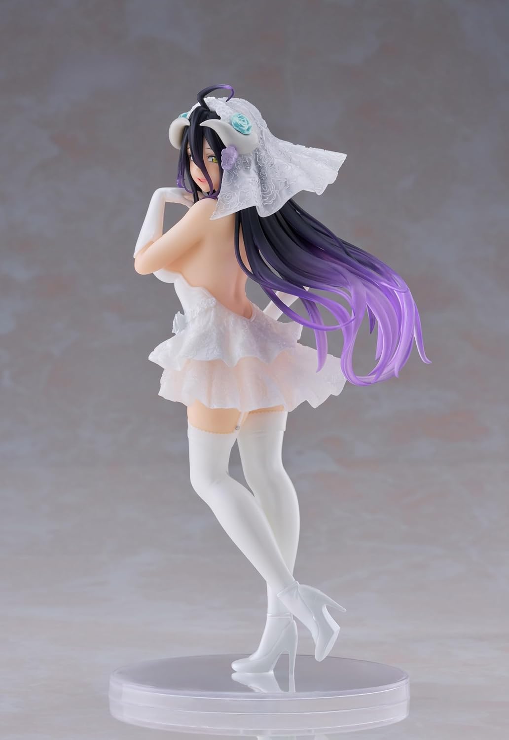 Taito-Overlord Coreful Figure - Albedo (Wedding Ver.