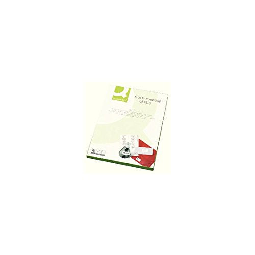 Q-Connect Label 210 x 287 mm - White, Pack of 100