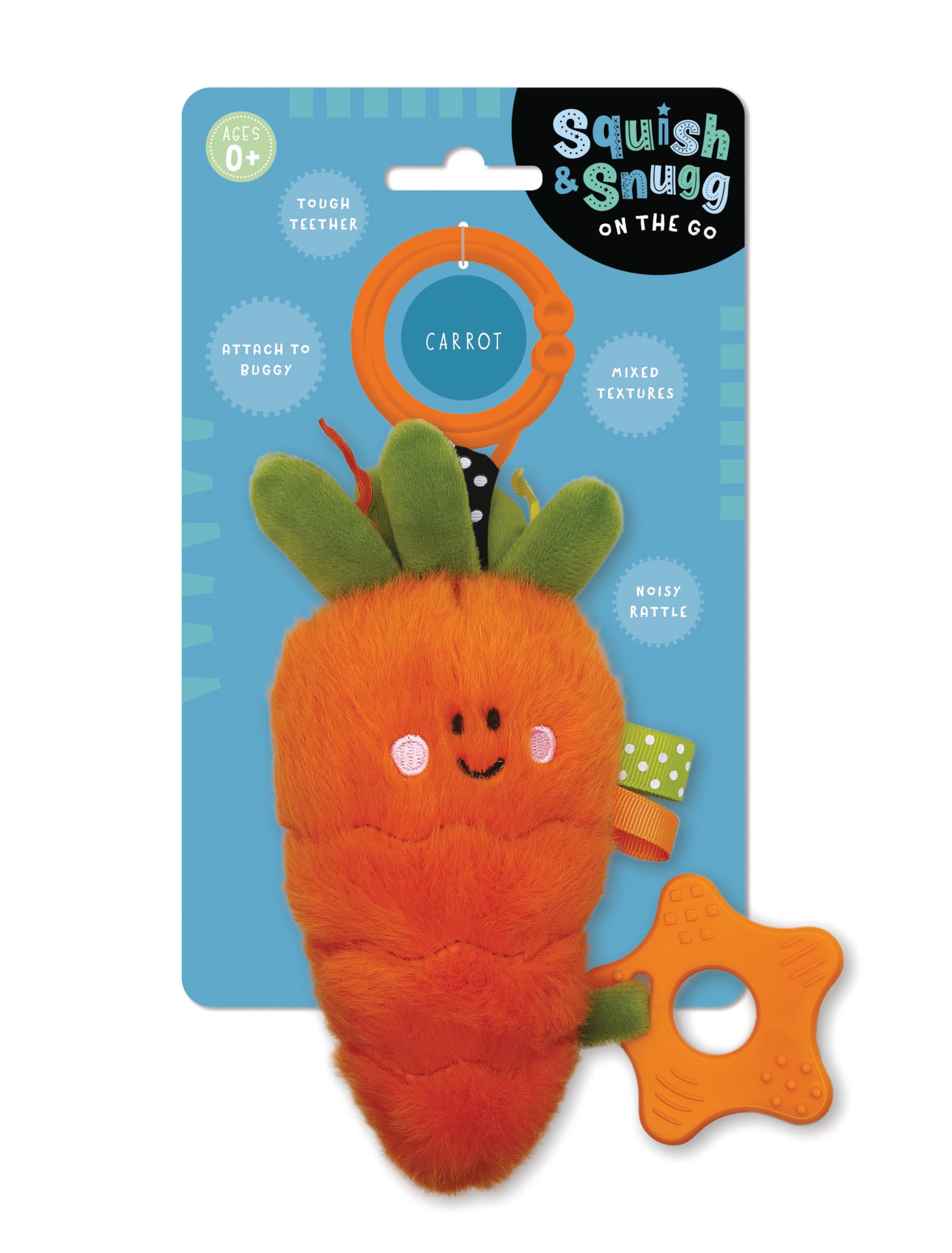 Squish and Snugg On The Go Carrot