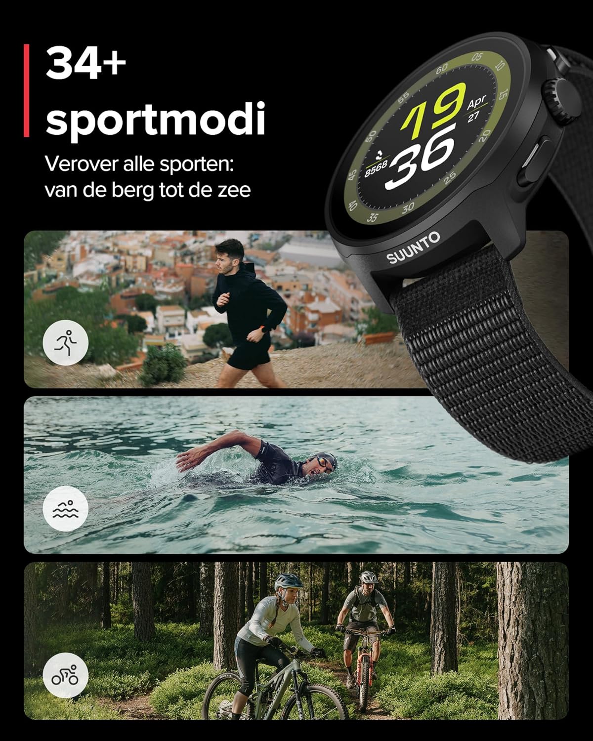 Suunto - Run - All Black
