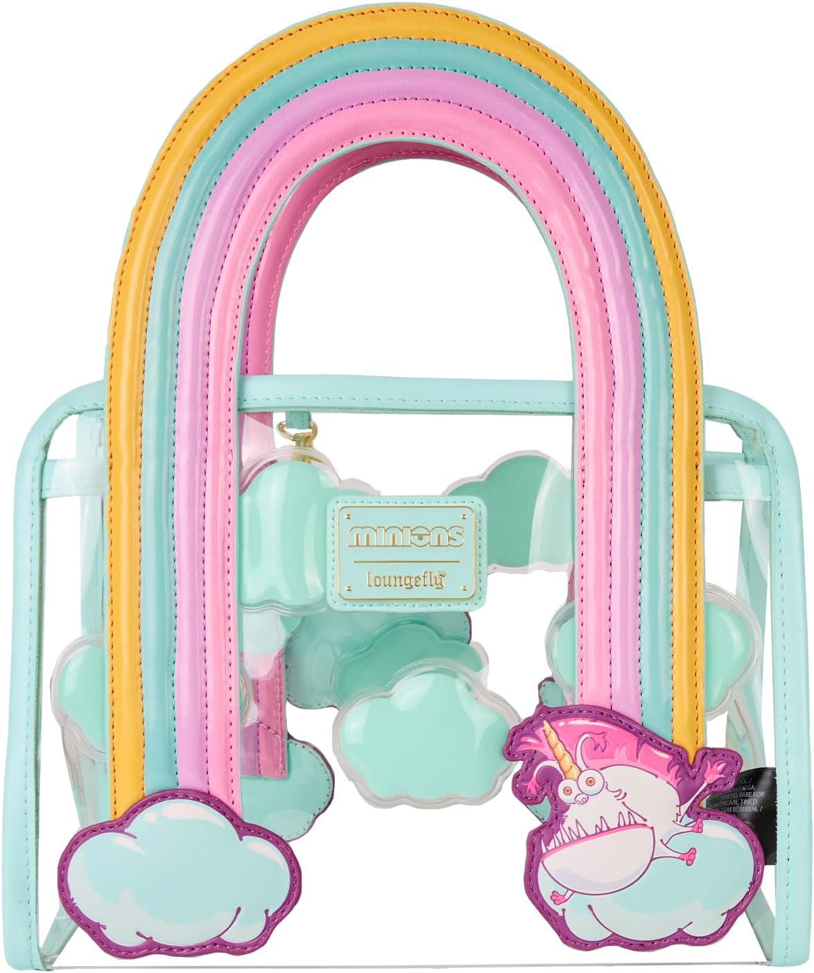 Minions By Loungefly Canvas Tote Bag Fluffy Unicorn