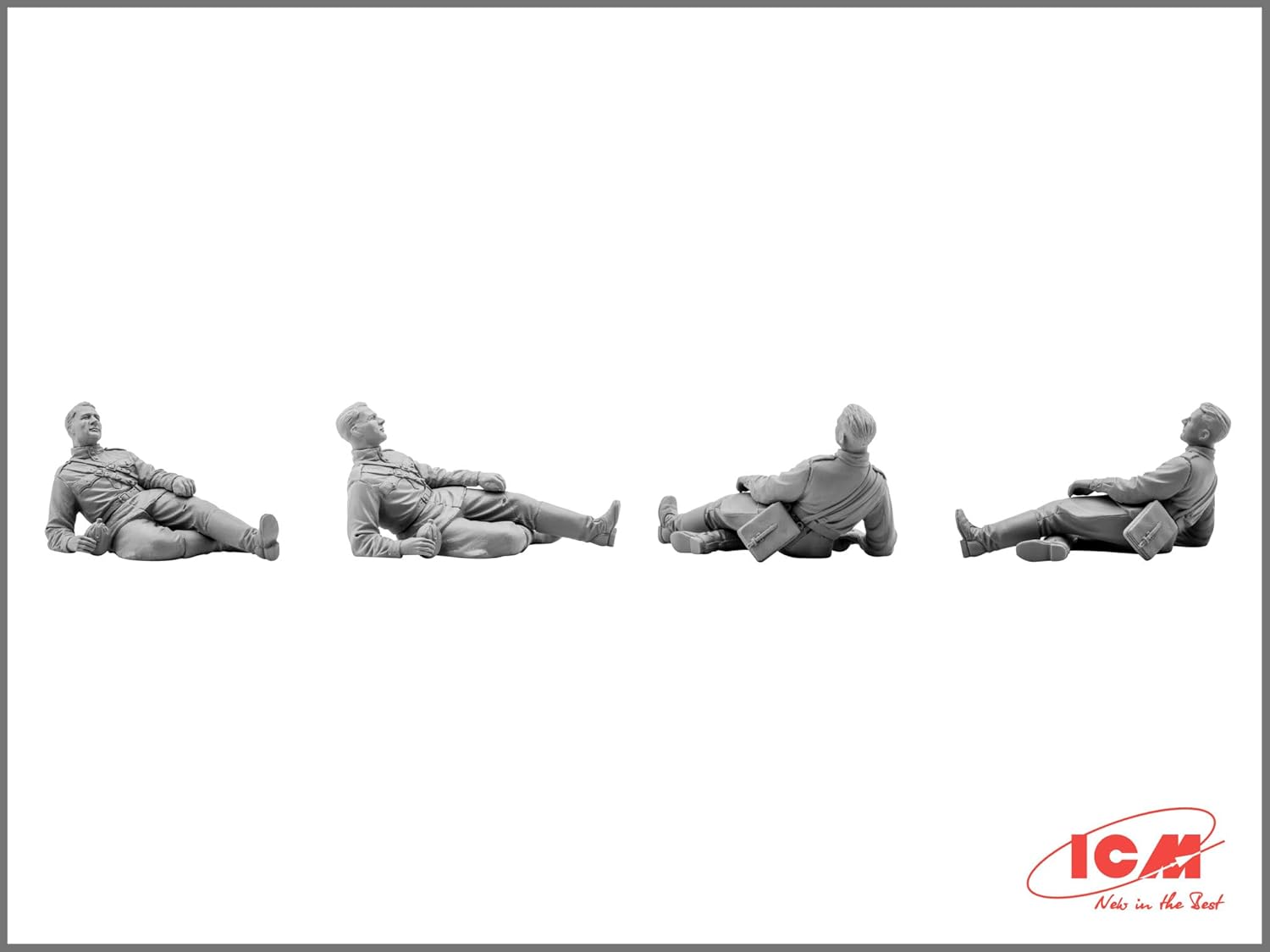 ICM 1:35 - Soviet Tank Crew (1943-1945) 4 Figs